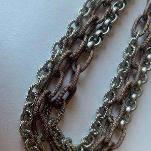 Sabika Sahara Dusk 3 Row Necklace